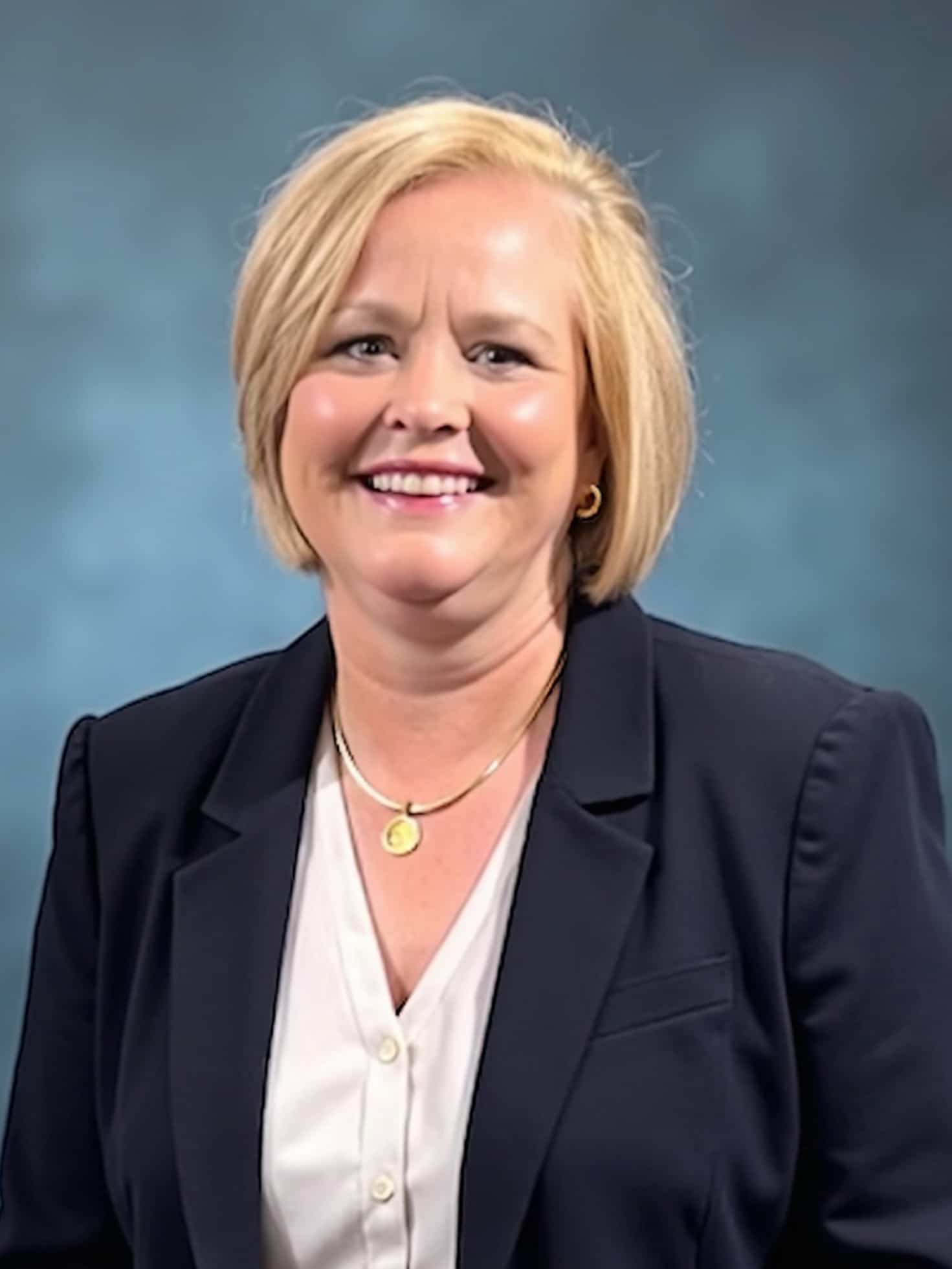 Patti Pickering in formal suit